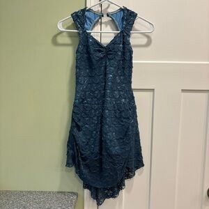 A Wish Come True “Only Hope” Blue dance costume size LC